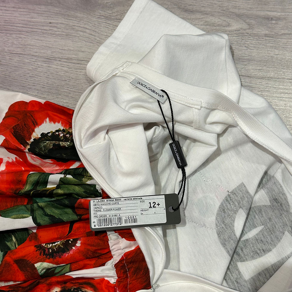 Thumbnail: Dolce Gabbana Dress Size 157-168cm