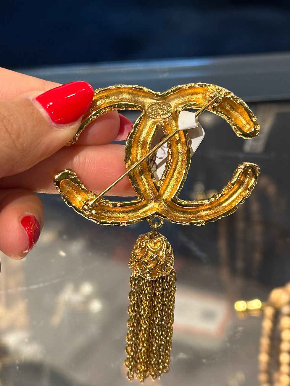 Hình thu nhỏ: Chanel brooch vintage