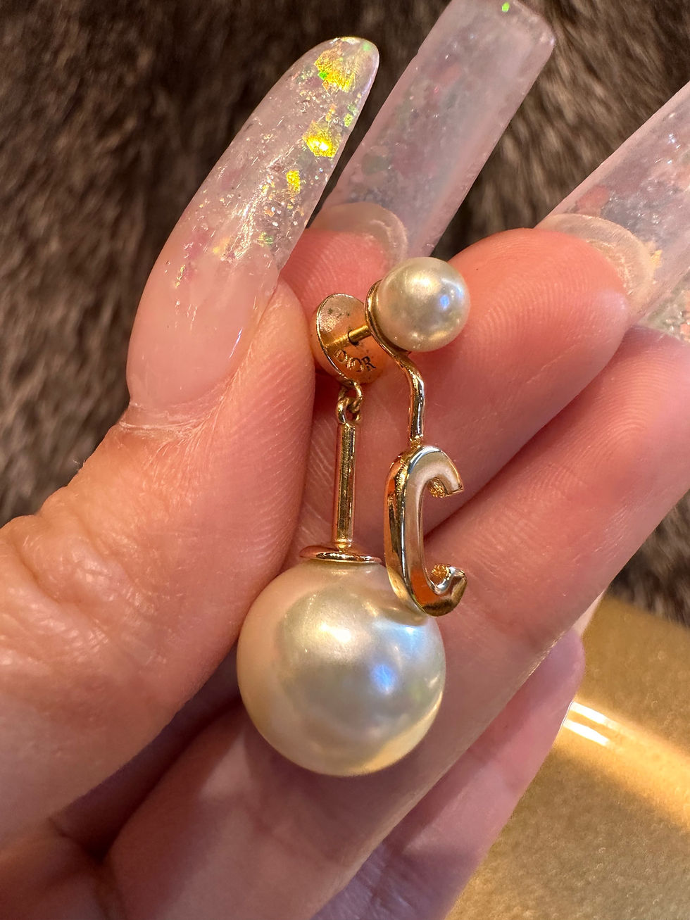 Miniaturbild: Dior 1Pcs Earring 