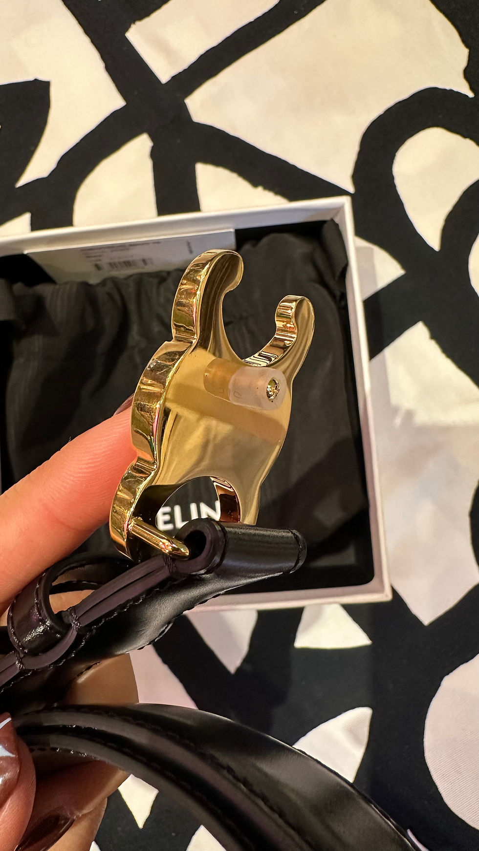 Thumbnail: Celine belt size 80cm