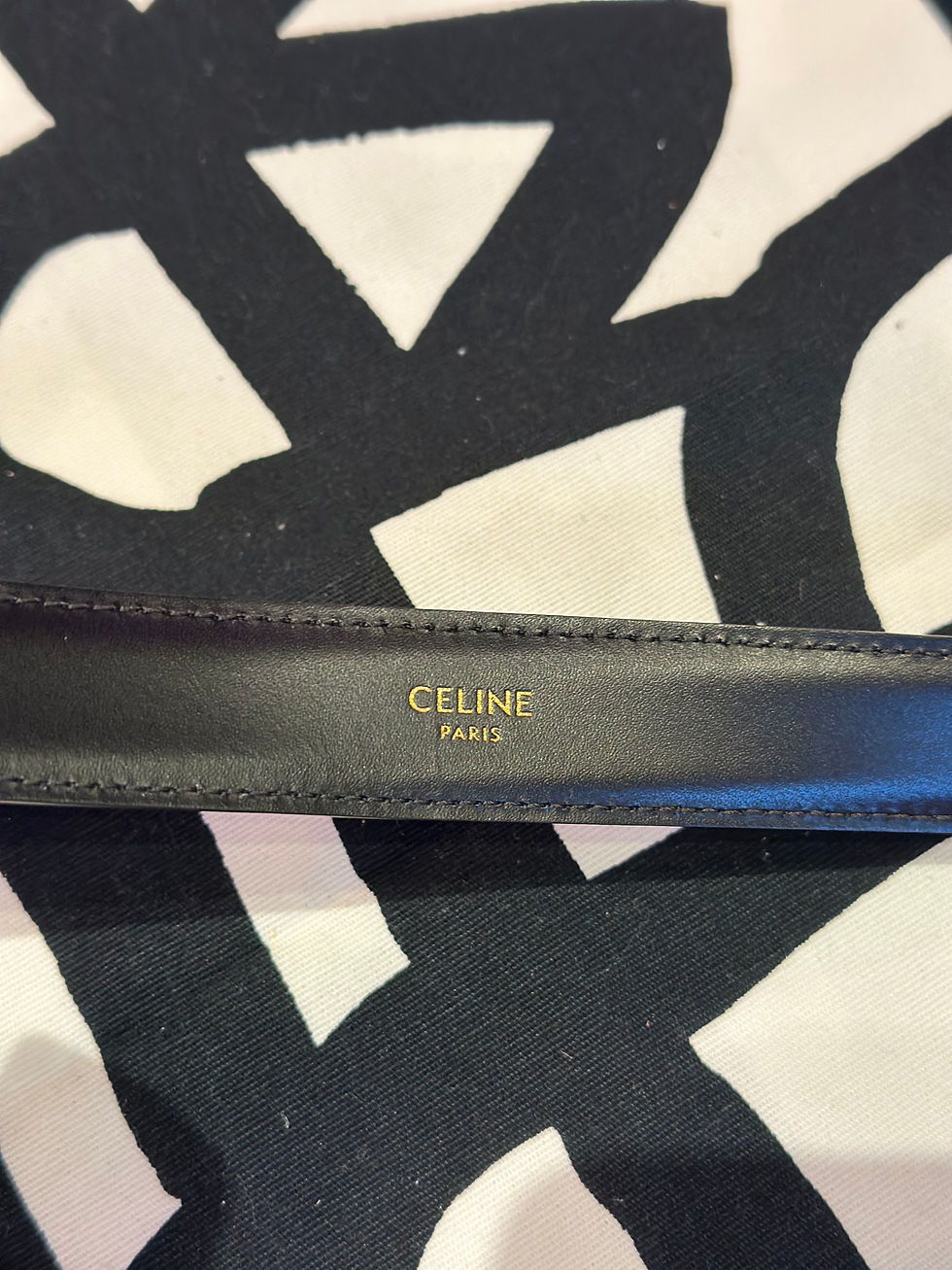 Thumbnail: Celine belt size 80cm