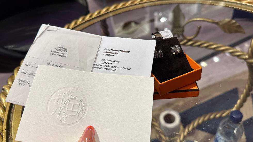 Miniaturbild: Hermes Earrings popH