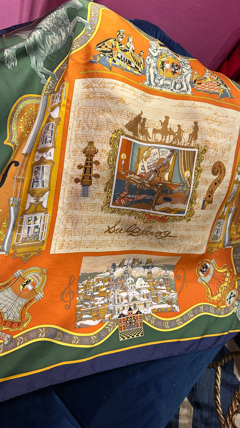 Thumbnail: Hermes Silk Scraf 90cm