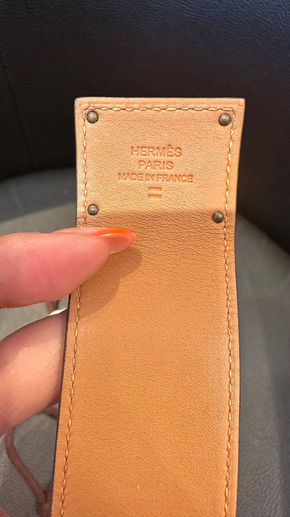 Hình thu nhỏ: Hermes Kelly Lizard Bracelet
