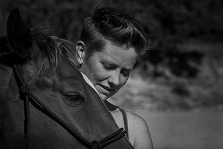 Caroline Nijs Photography with one of her horses
