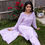 Thumbnail: Chanderi Chikankari Set Lilac