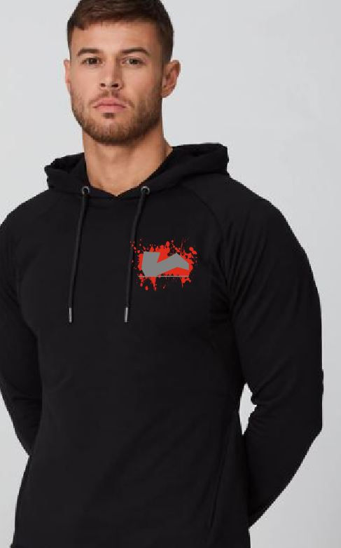 Miniaturbild: Splash Hoodie mit zweifarbigem Druck