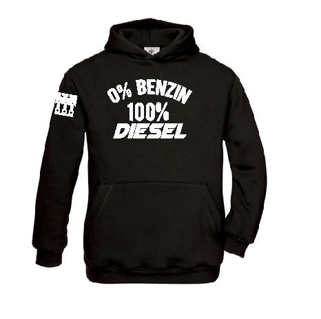 0% BENZIN 100 % DIESEL FRIDAYS FOR HUBRAUM STANDARD HOODIE UNISEX