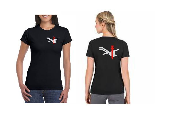 BASIS BAUERN BEWEGUNG DAMENSHIRT DRUCK VORN UND HINTEN