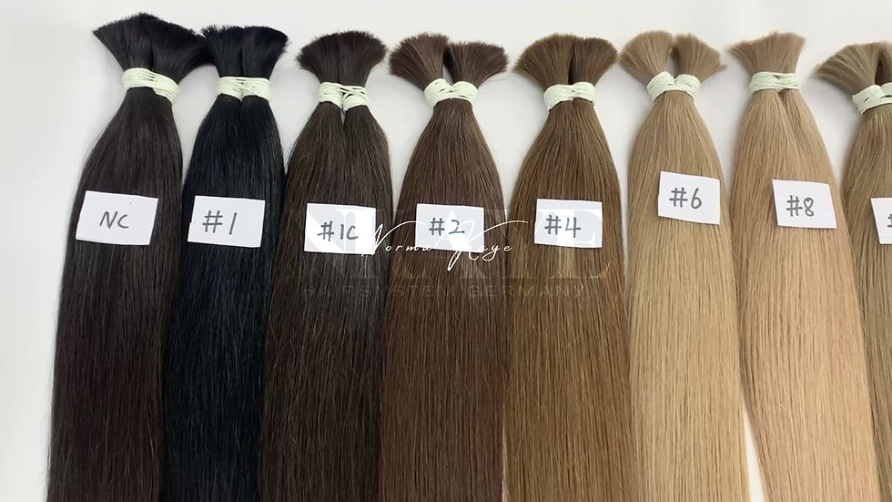 Miniaturbild: Gefärbtes glattes Asia Premium Haar