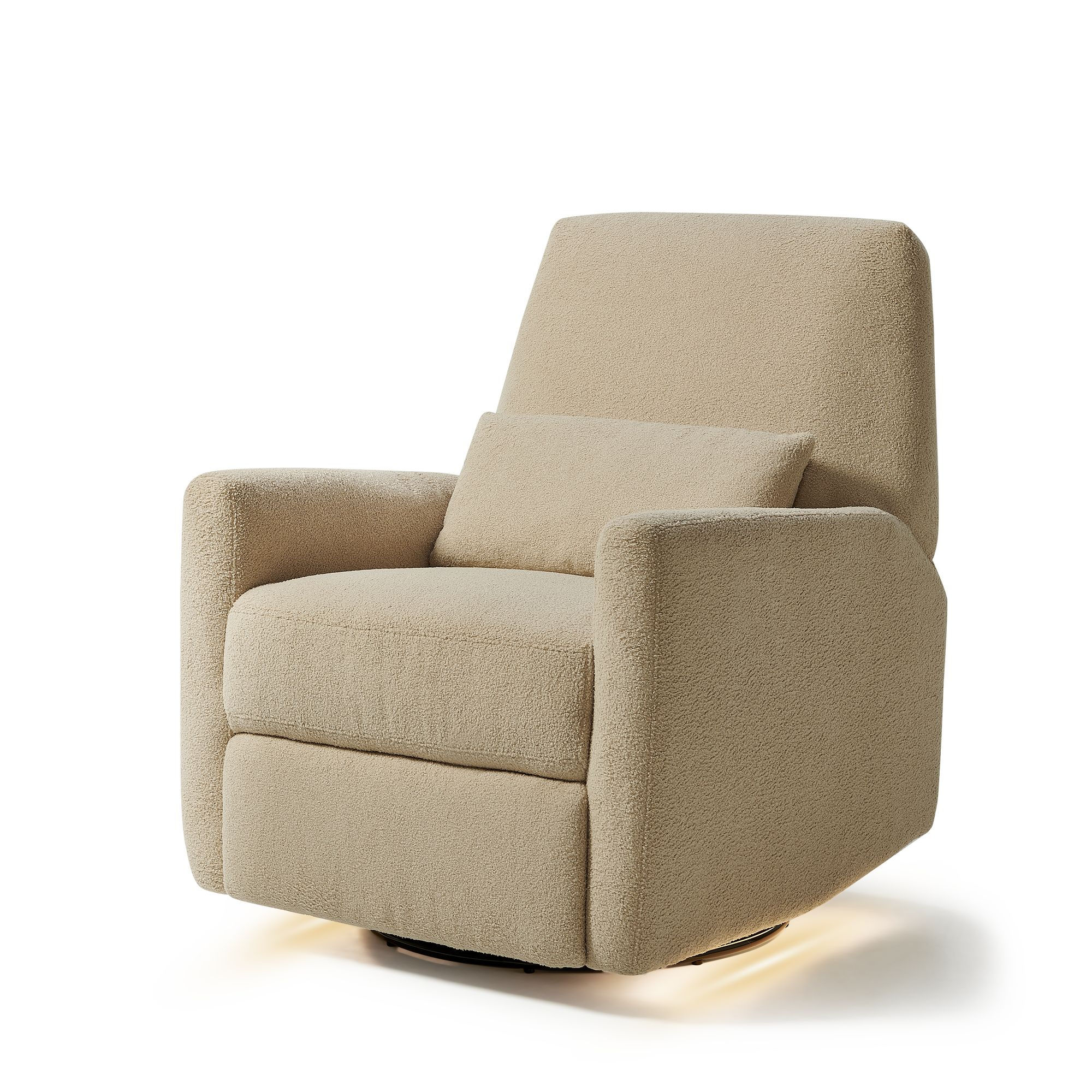 Ansel Swivel Glider and Power Recliner with Night Light - Linen