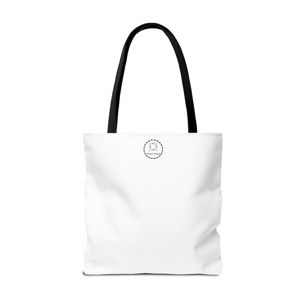 Thumbnail: White MHTM Remix Tote Bag 