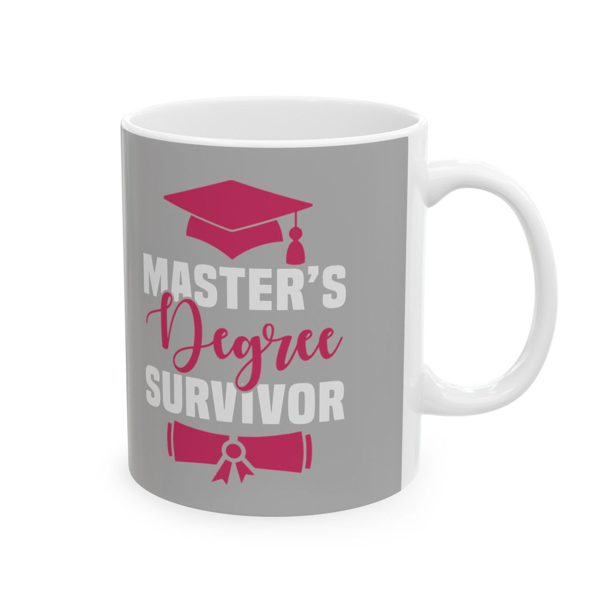 Masters Degree Survivor Mug, (11oz, 15oz)