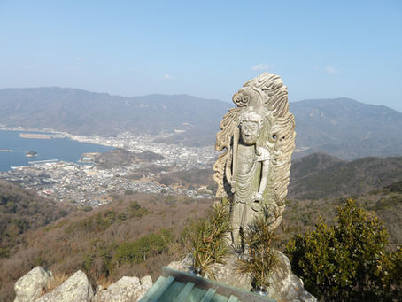 Fudo Myo-O on Mt. Goishi in Shodoshima