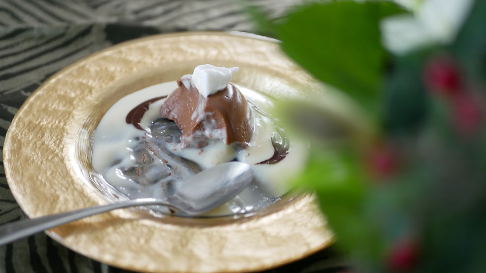 #253 / Vegan Chocolate Pudding / ヴィーガン チョコレートプリン