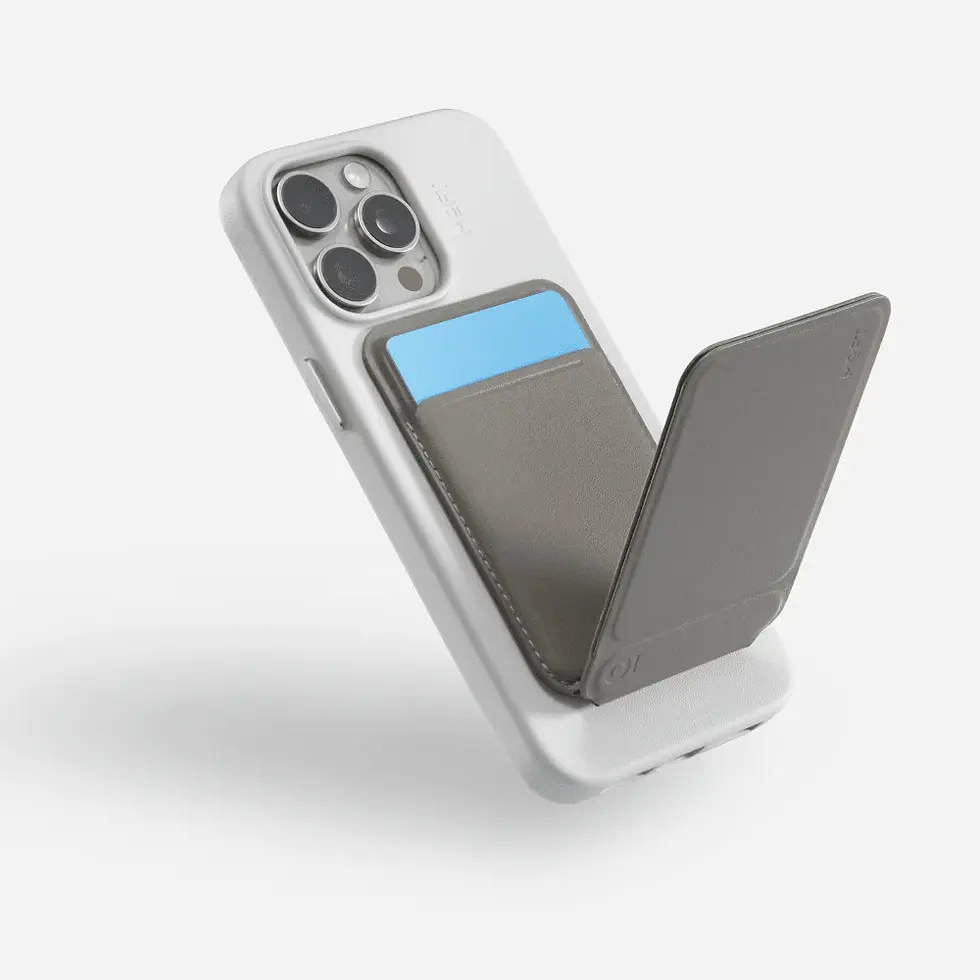 Thumbnail: חצובה ניידת + ארנק - רינג מגנטי כלול - Snap Phone Tripod Wallet MOVAS™