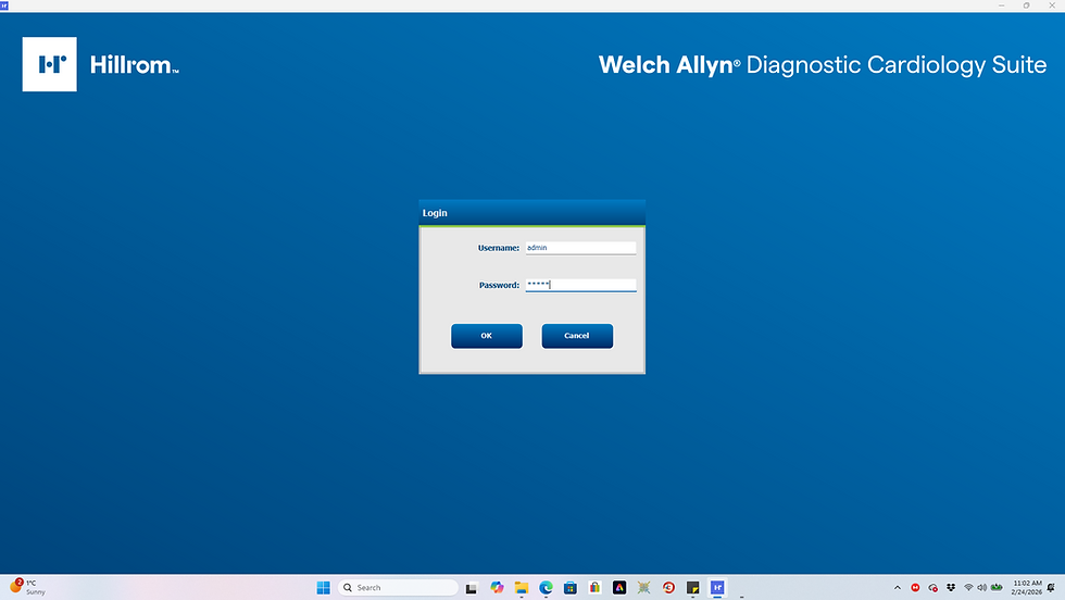 Miniatura: Welch Allyn spirometrysoftware