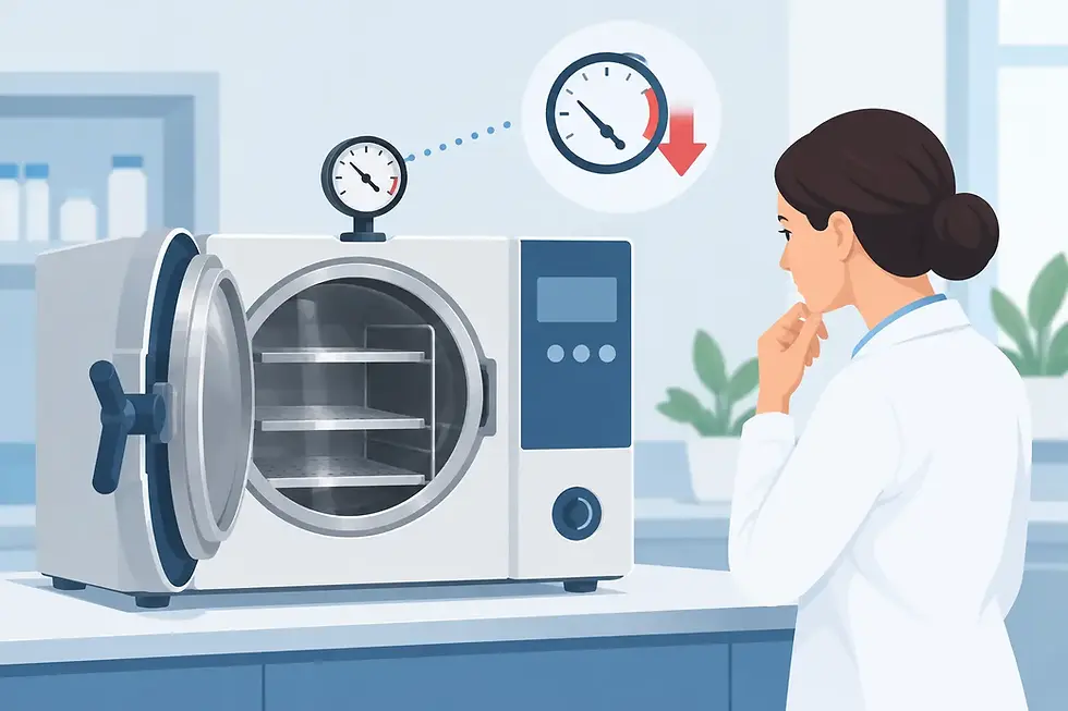 Autoclave Losing Pressure? Causes and Next Steps