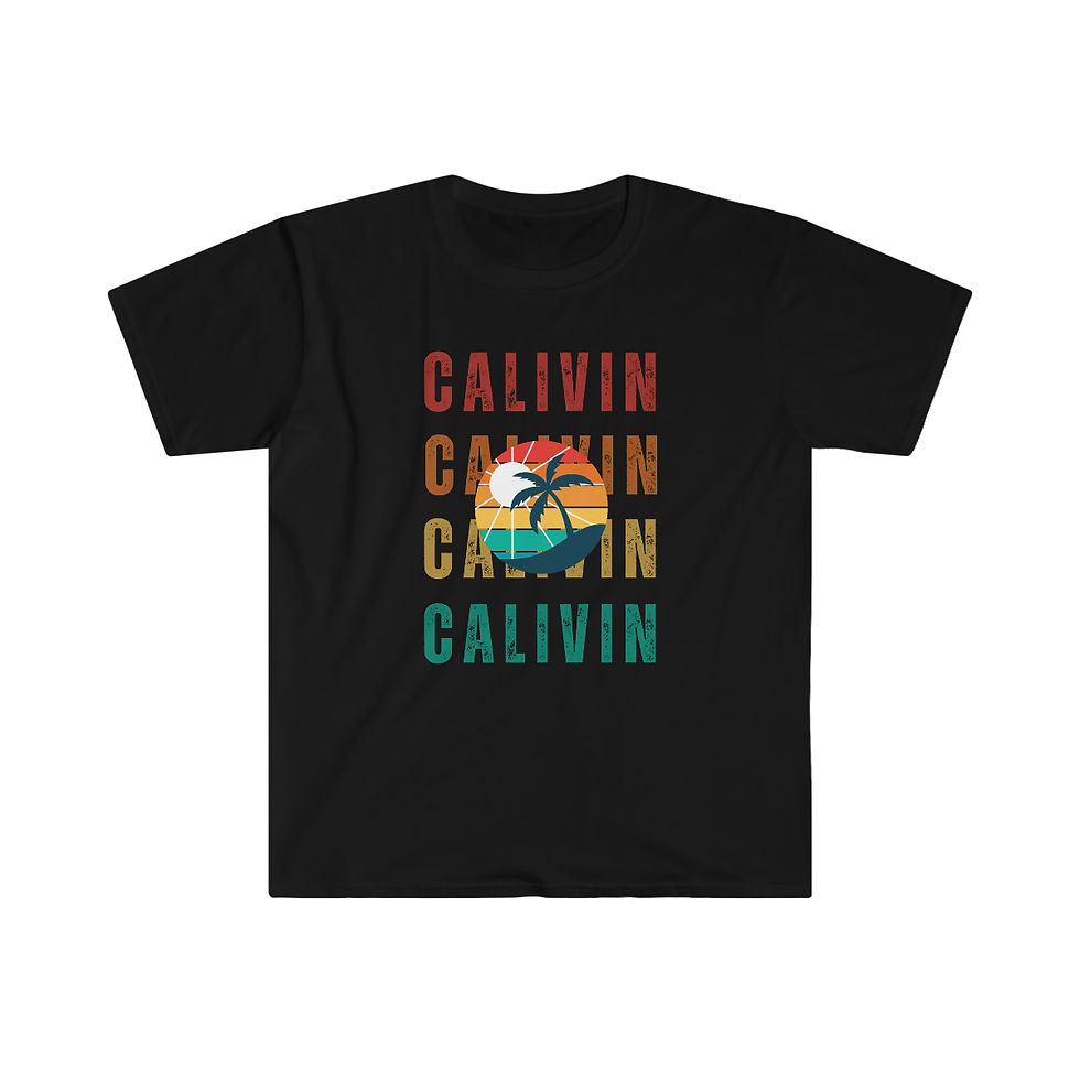 Thumbnail: Unisex CA LIVIN soft-styleT-Shirt