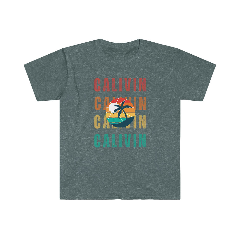 Thumbnail: Unisex CA LIVIN soft-styleT-Shirt