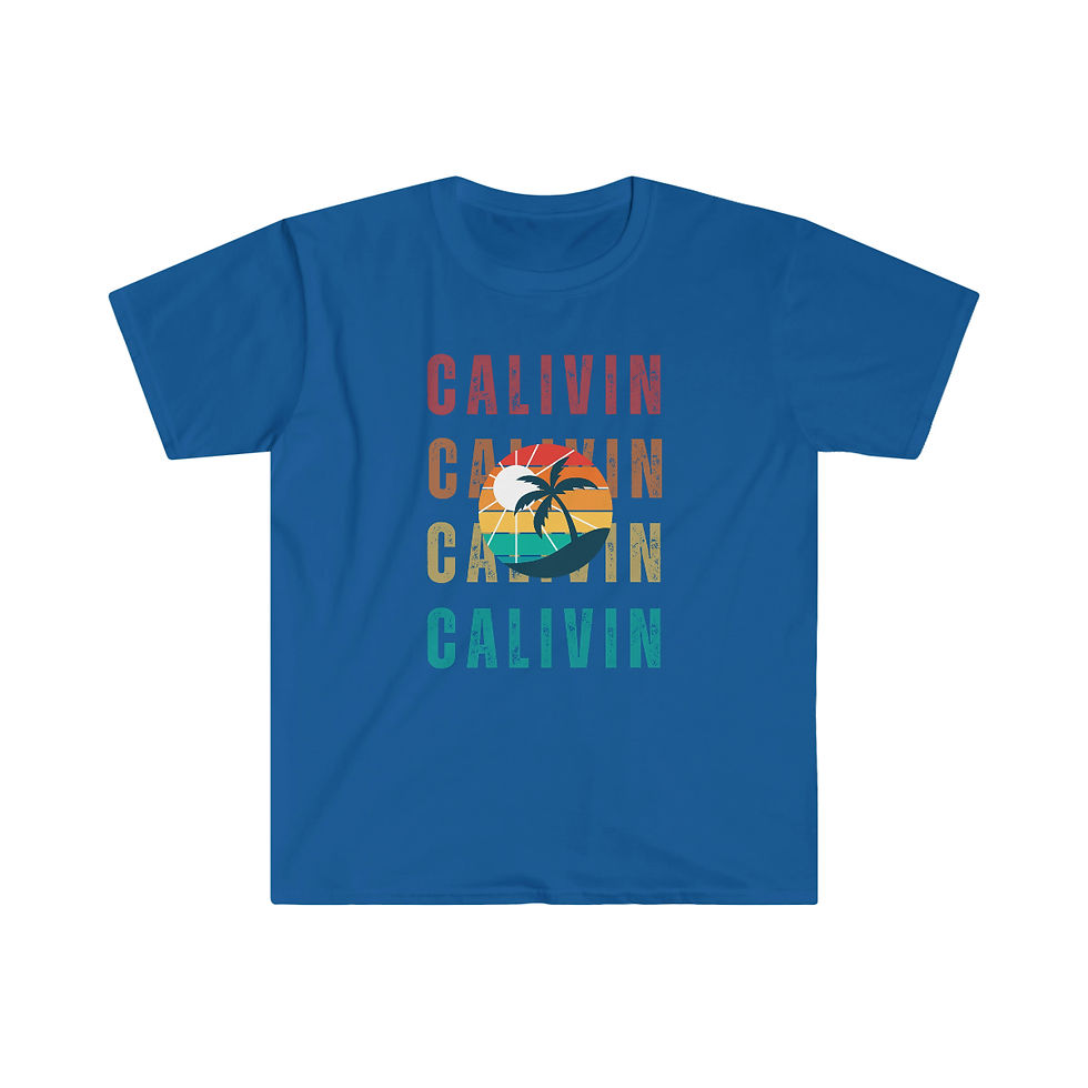 Thumbnail: Unisex CA LIVIN soft-styleT-Shirt