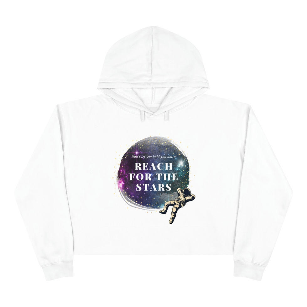 Thumbnail: Reach for the Stars Crop Hoodie
