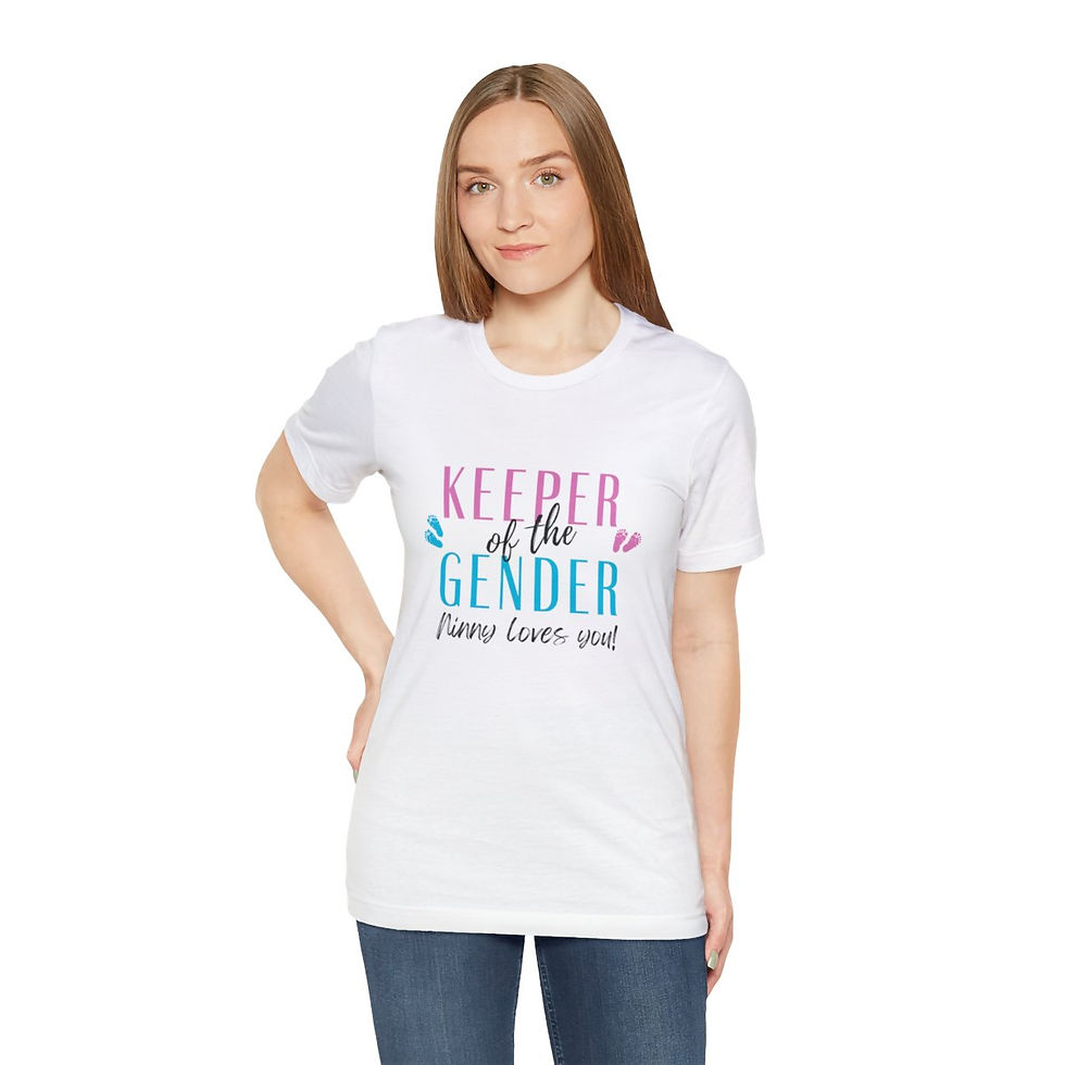 Thumbnail: Gender Reveal - Unisex Jersey Short Sleeve Tee
