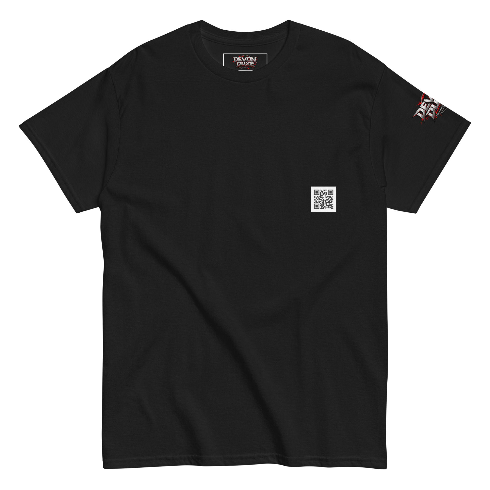 T-Shirt "DEVON DUXE LIVE" - QR CODE Interactif / Unisex classic tee