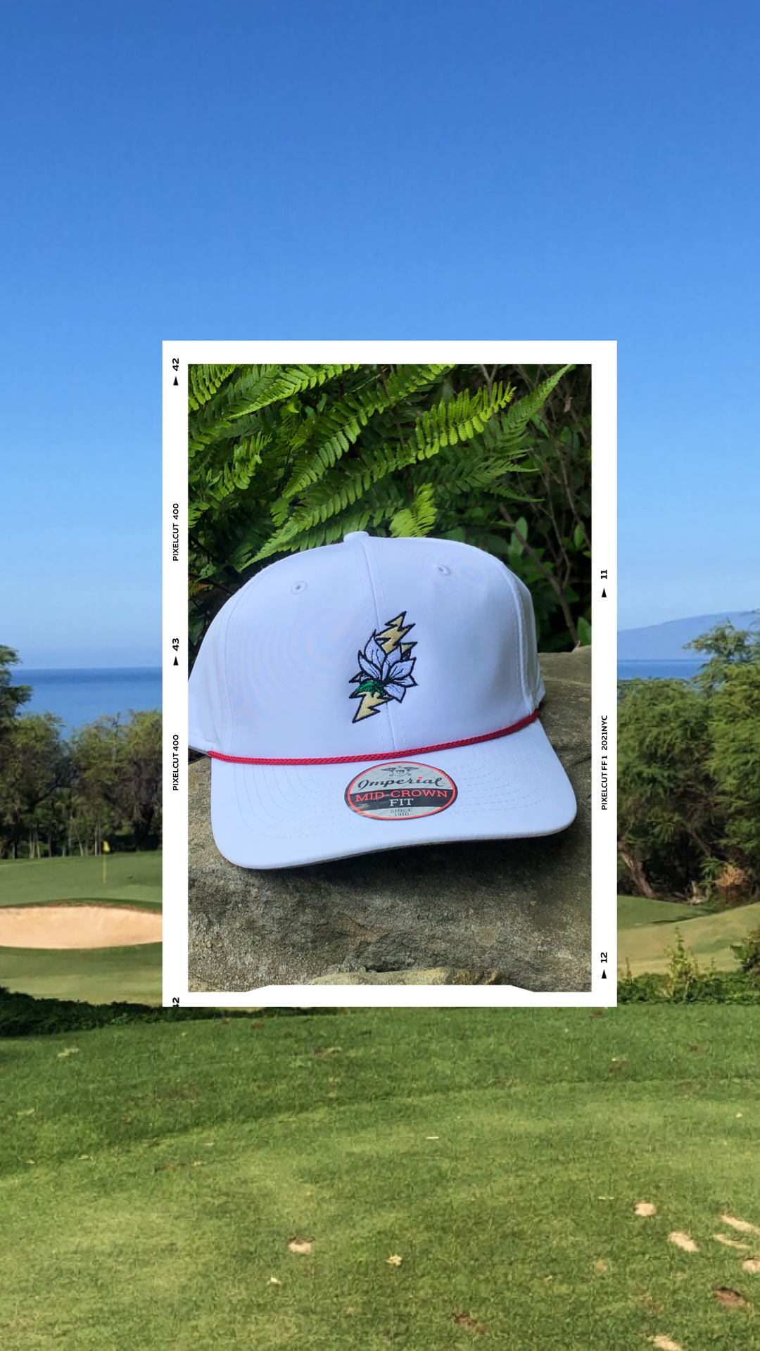 "Sunshine Daydream" Mid-crown rope hat