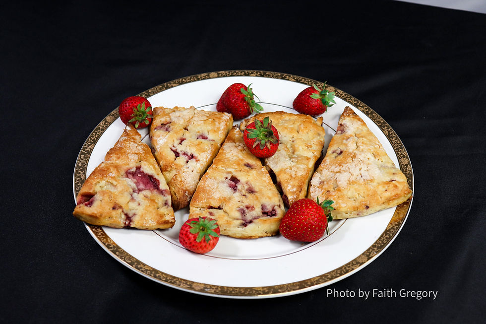 Strawberry Scone