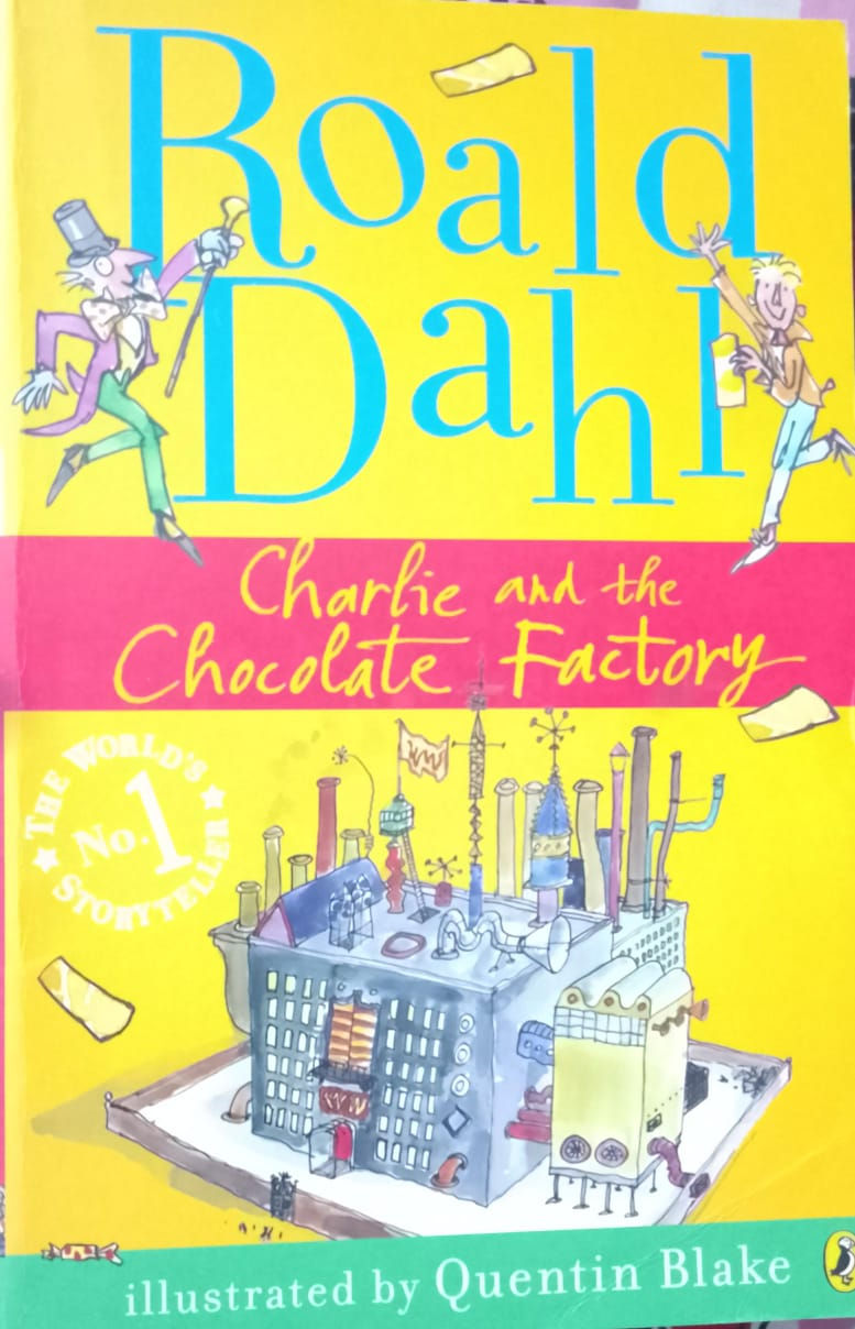 Roald Dahl's Charlie and the Chocolate Factory book cover