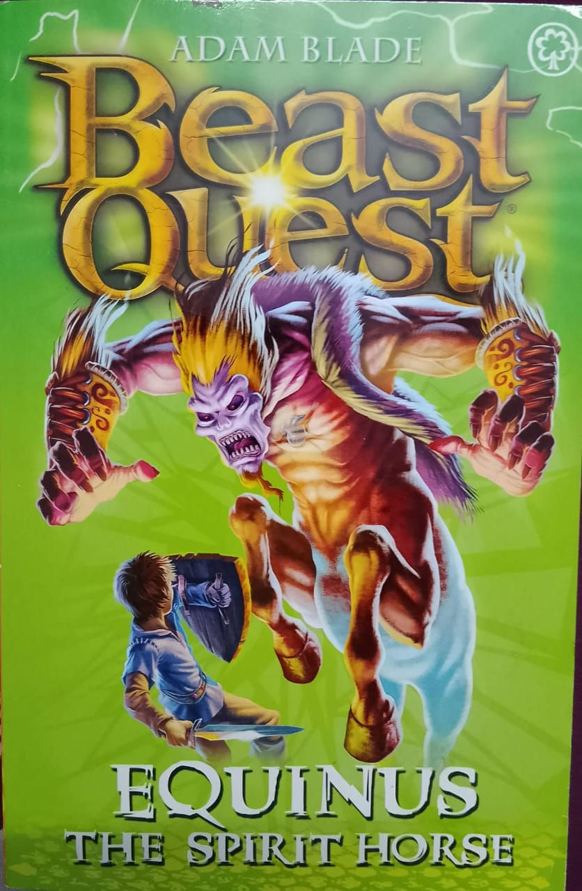 Beast Quest book cover: fierce monster attacks boy