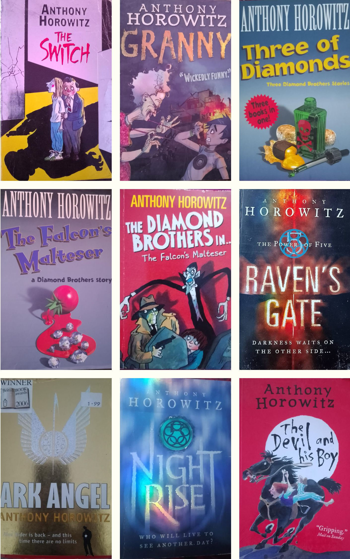 Anthony Horowitz Collection (Combo of 9 Books)
