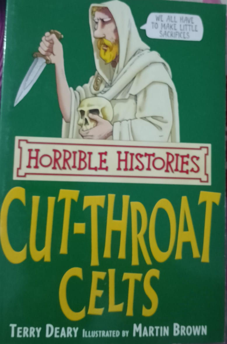 Horrible Histories Cut-Throat Celts book cover