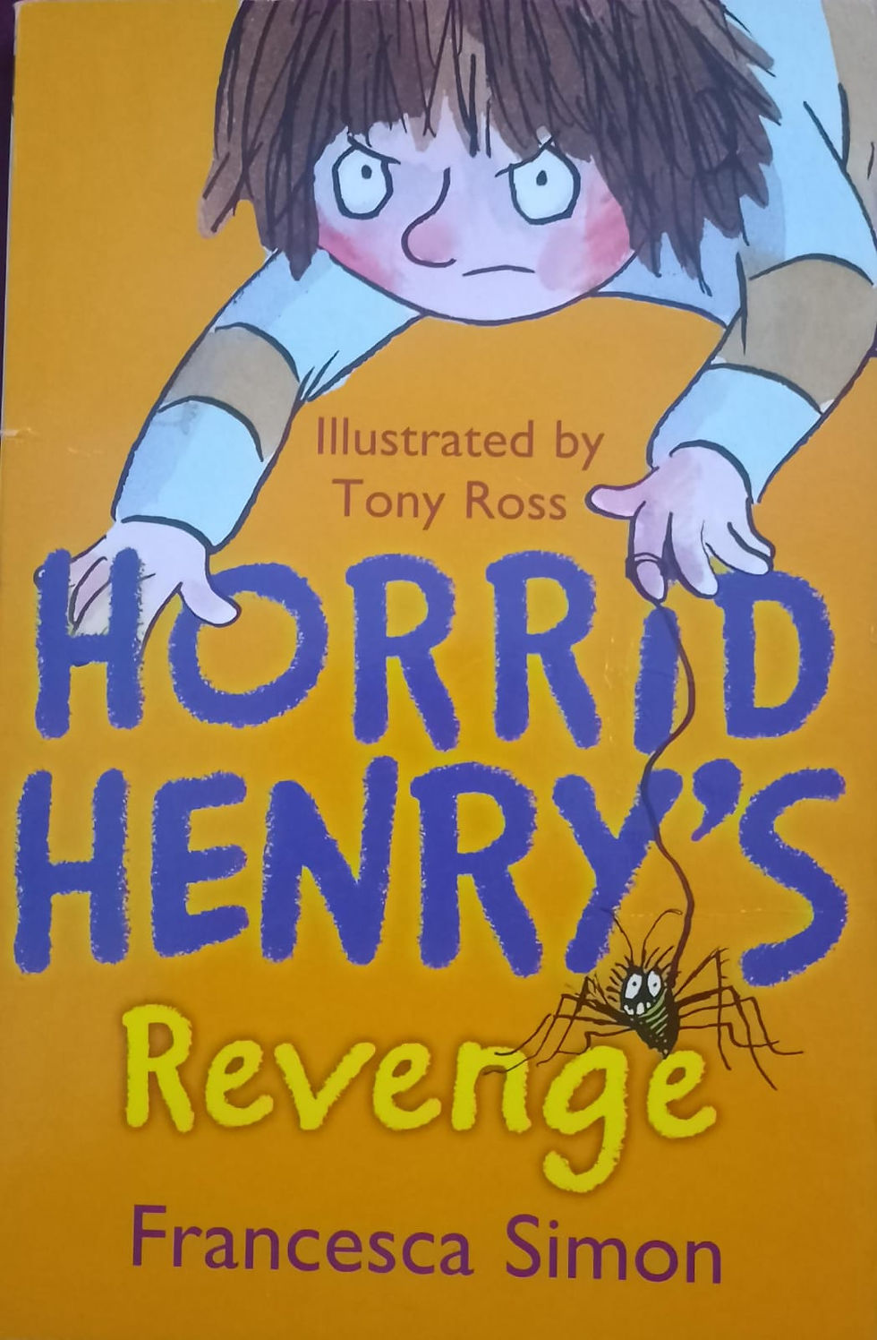 Horrid Henry's Revenge book cover; illustrated by Tony Ross