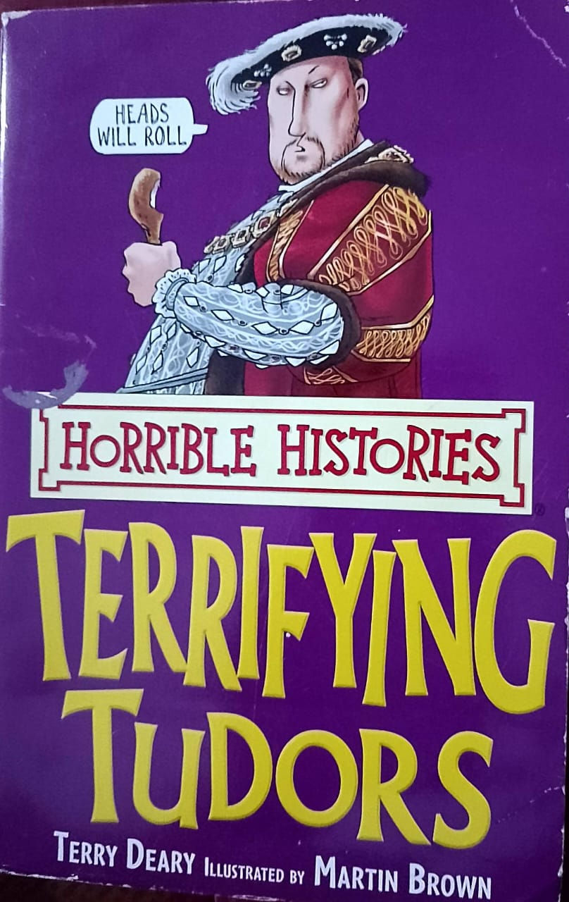 Horrible Histories: Terrifying Tudors book cover