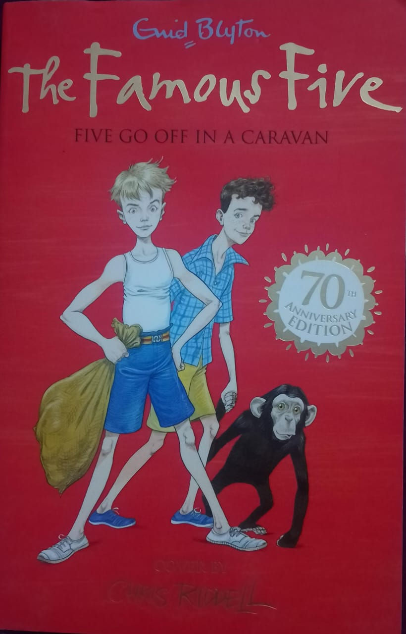 Five Go Off in a Caravan: 70th Anniversary Edition book cover