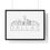 Thumbnail: Dallas Horizontal Framed Poster