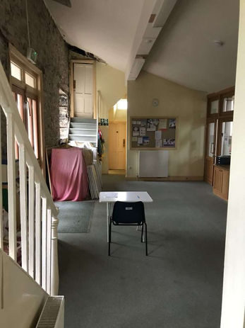 entrance area of the old Methodist Church
