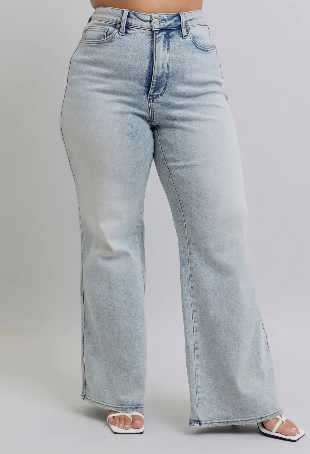 Plus size light wash Judy Blue 
