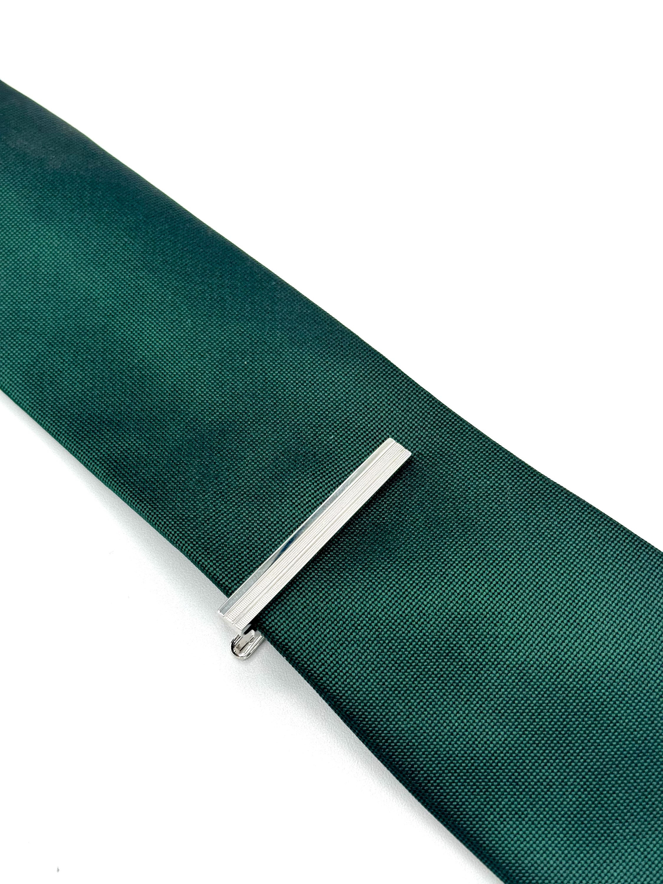 Pince à cravate argent 