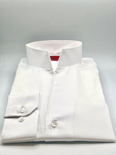 Chemise col indien blanche Elios Paris - Main Image