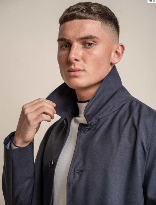 Miniature : Imperméable avec doublure amovible bleu marine