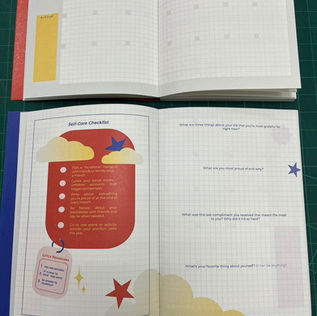 CUSTOMIZED COPTIC DIARY BOOK