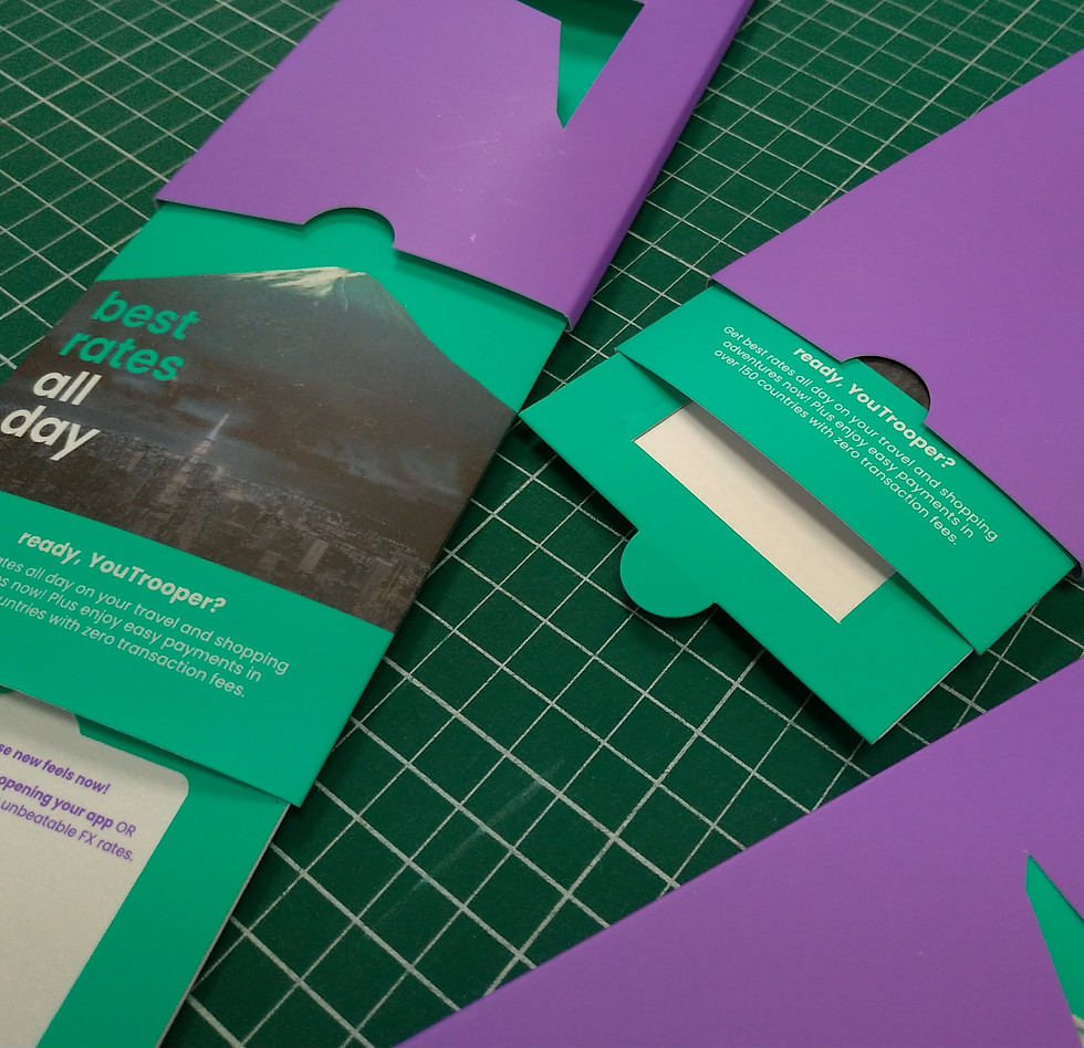 Special Diecut for Promotional Marketing