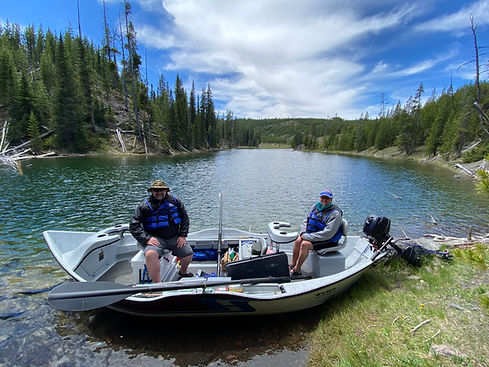 Lewis Lake Fly Fishing