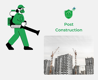 Post contruction pest control