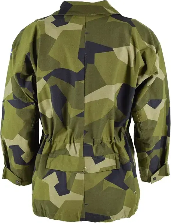 Swedish Military M90 Camo Field Jacket