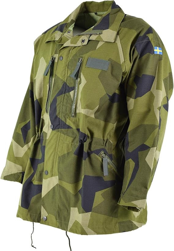 Thumbnail: Swedish Military M90 Camo Field Jacket