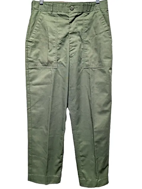 Vintage USGI Durable Press OG-507 Utility Trousers – Size 32x29 | MMS